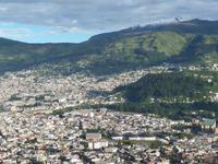 Blick auf Quito