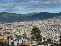 Blick auf Quito