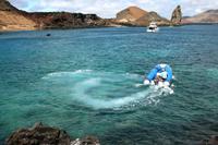 Beiboot auf Galápagos