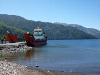 Fähre über den Pirihueico-See