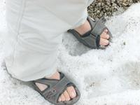 Überraschender Schneeeinfall...