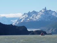 Blick zum Grey-Gletscher