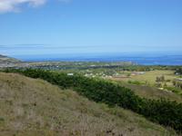 Blick nach Hanga Roa