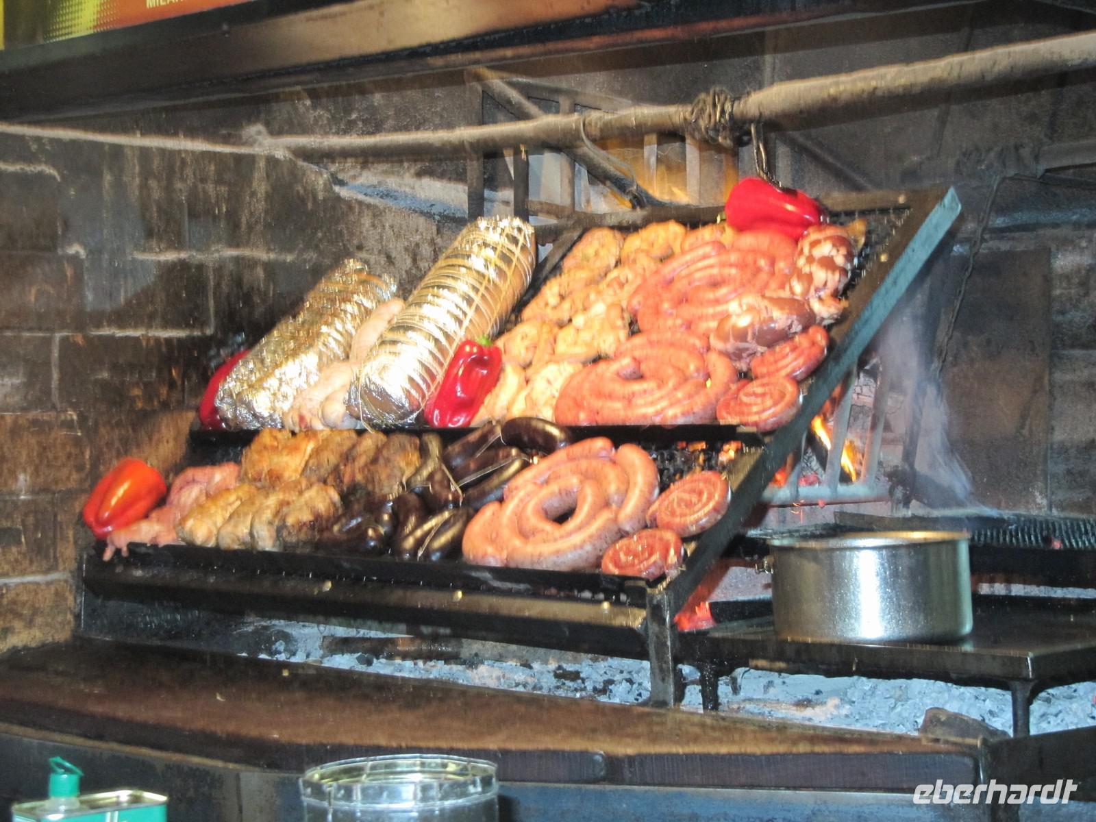 Im Markt von Montevideo - Typisches Parilla