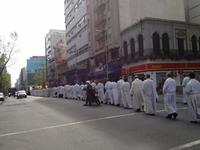 Prozession in Montevideo