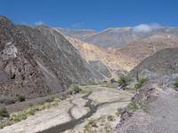 Fahrt entlang der Strecke des Zugs in die Wolken