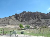 Fahrt entlang der Strecke des Zugs in die Wolken