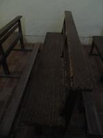 Kirchenbänke aus Kakteenholz