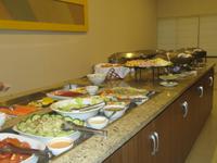 Abendbuffet im Hotel Viales in Foz do Iguacu