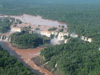 Helikopterflug über die Iguazu-Wasserfälle