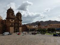 Cusco - die Kirche La Compania am Plaza de Armas