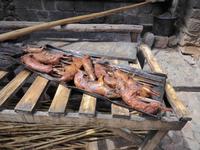 Cuy - gegrilltes Meerschweinchen