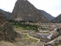 die Festungs- und Tempelanlage Ollantaytambo