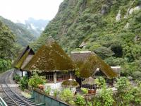 das Cafe-Restaurant unserer Hotelanlage Machu Picchu Pueblo in Aguas Calientes