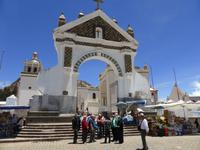 die Basilika de la Virgen de la Candelaria in Cobacabana