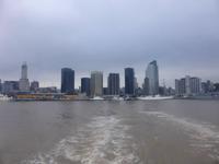 Blick auf die Silhouette von Buenos Aires