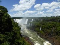 Brasilien/ Nationalpark Iguacu - Blick auf die Diablo- Wasserfälle 