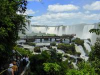 Brasilien/ Nationalpark Iguacu - Blick auf die Diablo-Wasserfälle 