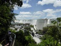 Brasilien/ Nationalpark Iguacu - Blick auf die Diablo-Wasserfälle 