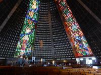 Brasilien/ Rio de Janeiro -  im Inneren der Kathedrale