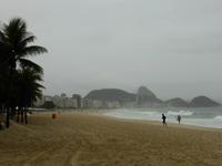 Brasilien/ Rio de Janeiro -  Copacabana mit Zuckerhut