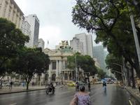 Brasilien/ Rio de Janeiro -  Stadtbild mit Teatro Municipal