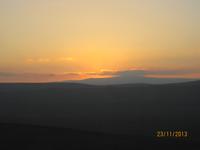 IMG_4409 Traumhafter Sonnenuntergang auf dem Weg nach Nazca