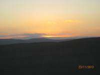 IMG_4411 Traumhafter Sonnenuntergang auf dem Weg nach Nazca