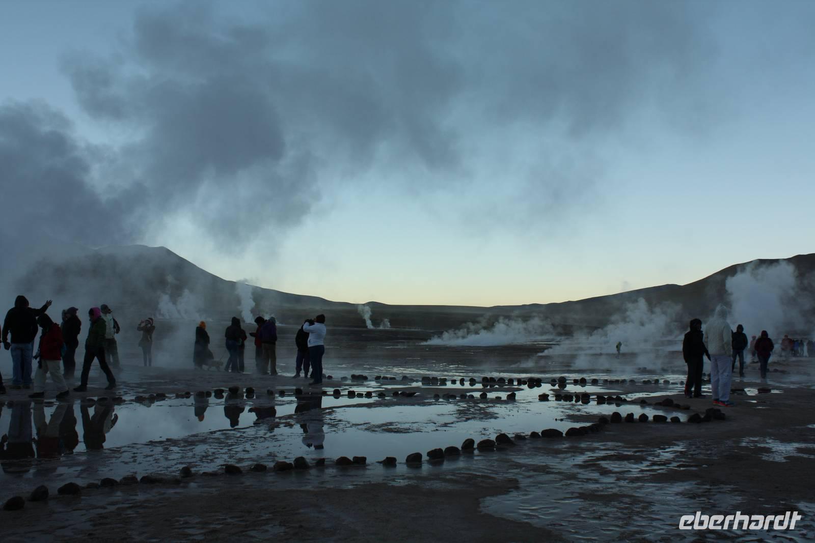 am Geysirfeld El Tatio