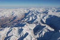 Anflug auf Santiago de Chile