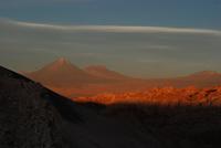 Sonnenuntergang im Valle de la luna