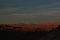 Sonnenuntergang im Valle de la luna