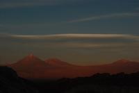 Sonnenuntergang im Valle de la luna