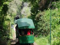 Auffahrt auf den Hausberg von Santiago