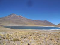 Lagune Miniques  im Andenhochland