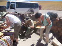 Picknick im Andenhochland