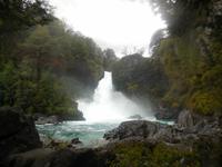 Wasserfall Reserva Biologica Huilo Huilo