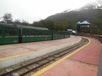 Zugstation am Ende der Welt