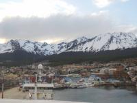 Auslaufen aus dem Hafen von Ushuaia