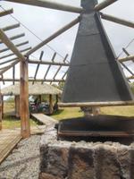 Mittagspicknick am Steinbruch - Osterinsel