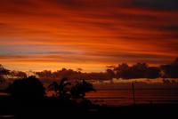 Sonnenuntergang Hanga Roa, Osterinsel