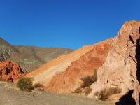 Bergpanorama um den Cierro de los siete colores