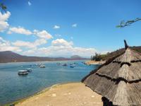 Beim Restaurant Terrazas del Lago