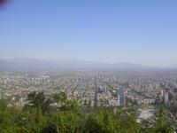 Blick über Santiago de Chile
