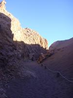 Spaziergang durch die Schlucht