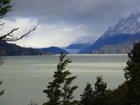 Blick auf den Grey Gletscher