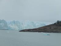 angekommen beim Perito Moreno