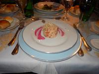 Raffinierte Vorspeise im Tangocafe