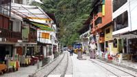 Bahnstation Aguas Calientes