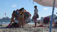 Bikini Anprobe am Strand :)